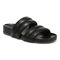 Vionic Mayla Womens Slide Sandals - Black - Angle main