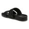 Vionic Mayla Womens Slide Sandals - Black - Back angle