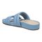 Vionic Mayla Womens Slide Sandals - Blue Shadow - Back angle