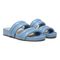 Vionic Mayla Womens Slide Sandals - Blue Shadow - Pair