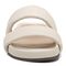 Vionic Mayla Womens Slide Sandals - Cream - Front