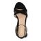 Vionic Rosabel Womens Quarter/Ankle/T-Strap Sandals - Black - Top