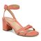 Vionic Rosabel Womens Quarter/Ankle/T-Strap Sandals - Terra Cotta - Angle main