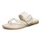 Vionic Julep Womens Thong Sandals - Cream - Left angle