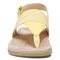 Vionic Adjustable T-Strap Sandals - Danita - Sun - Front