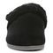 Vionic Adjustable Slipper with Orthotic Arch Support - Indulge Marielle - Black - Front