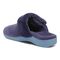 Vionic Adjustable Slipper with Orthotic Arch Support - Indulge Marielle - Blue Ribbon - Back angle