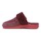 Vionic Adjustable Slipper with Orthotic Arch Support - Indulge Marielle - Shiraz - Left Side