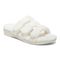 Vionic Adjustable Open-Toe Slipper with Orthotic Arch Support - Indulge Snooze - Marshmellow - Angle main