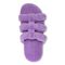 Vionic Adjustable Open-Toe Slipper with Orthotic Arch Support - Indulge Snooze - Pansy - Top