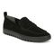 Vionic Uptown Women's Slip-On Loafer Moc Casual Shoes - Black Suede - Angle main