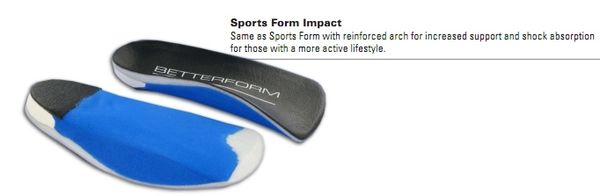 Sports Orthotics - Impact / Reinforced