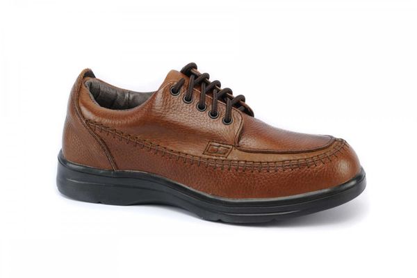 Answer2 555-2 Brown Mens Casual Comfort Shoe - Brown Main Angle