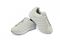 Answer2 557-3 White Mens Walking Comfort Shoe - White/Silver Pair / Top