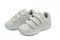 Answer2 558-3 White Mens Walking Comfort Shoe - White/Silver Pair