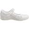 Drew Delite - White Calf/White Mesh Mary Jane Women Shoes - 14373 - 