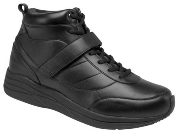 Drew Pulse - Black Calf Mens Athletic Hi-Top Shoes - 40794