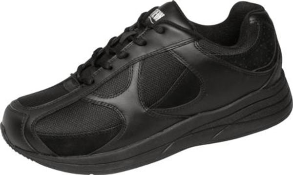 Drew Surge - Black Leather & Nubuck/Black Mesh  Mens Athletic Shoes - 40760