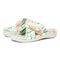 Vionic Relax - Orthaheel Orthotic Slippers - Marshmallow Tropical - pair left angle