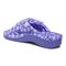 Vionic Relax - Orthaheel Orthotic Slippers - Amethyst Leopard - Back angle