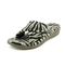 Vionic Relax - Orthaheel Orthotic Slippers - Dk Grey Zebra
