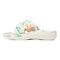 Vionic Relax - Orthaheel Orthotic Slippers - Marshmallow Tropical - Left Side