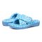 Vionic Relax - Orthaheel Orthotic Slippers - Azure Lprd - pair left angle
