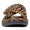 Vionic Relax - Orthaheel Orthotic Slippers - Natural Tiger - 6 front view