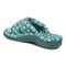 Vionic Relax - Orthaheel Orthotic Slippers - Posy Green Lprd - Back angle