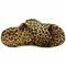 Vionic Relax - Orthaheel Orthotic Slippers - Tan Leopard