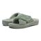 Vionic Relax - Orthaheel Orthotic Slippers - Basil - pair left angle