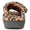 Vionic Relax - Orthaheel Orthotic Slippers - Natural Leopard