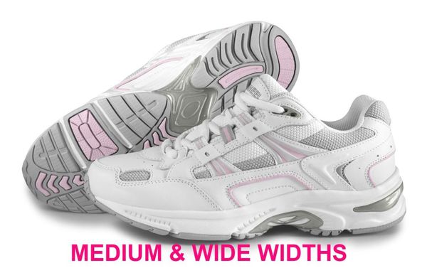Orthaheel Women's Walker - White Pink