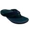 SOLE Men's Sport Flip Flops - Orthotic Support Sandal - flip Raven angle
