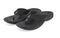 SOLE Men's Sport Flip Flops - Orthotic Support Sandal - men Raven alt front