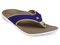 Spenco Yumi Men's Orthotic Flip Flops - Medieval Blue - Profile main
