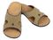 Spenco Kholo Women\'s Orthotic Slide Sandals - Straw /Java/Cork