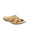Spenco Kholo Women's Orthotic Slide Sandals - Straw /Java/Cork