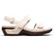 Aravon Katy Sandals - Removable Insoles - White