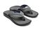 OluKai Hokua Supportive Sandals - Men - Charcoal / Charcoal - Pair