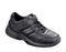 Orthofeet Men's Athletic - Tie-less Lace Shoes - orthofeet-620-black-621