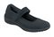 OrthoFeet Springfield Stretch Women's Casual Mary Jane Stretch - Black - Angle Main