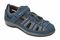 Orthofeet Naples - Women's Two-way Strap Sandals - Blue