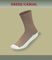 Orthofeet Casual/dress - Diabetic Socks - 3 pack - orthofeet-sock3b-brown