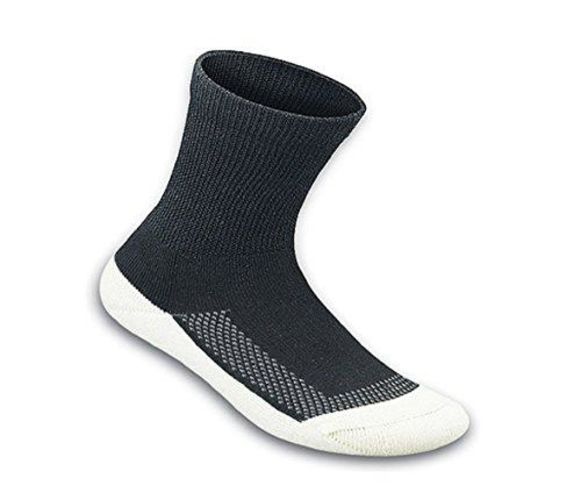 Orthofeet Padded Sole - Diabetic Socks - 3 pack - Black