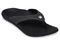 Spenco Yumi Canvas - Supportive Sandals - Black - Profile main