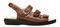 Propet Breeze Womens Sandals - Teak Brown - out-step view
