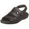Propet Breeze - Women's Supportive Sling-Back Sandals - Black