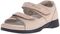 Propet Pedic Walker Removable Footbed Sandals - Women\'s - Dusty Taupe Nubuck
