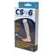 CS6 - Calf Compression Sleeve - Box - White - Black